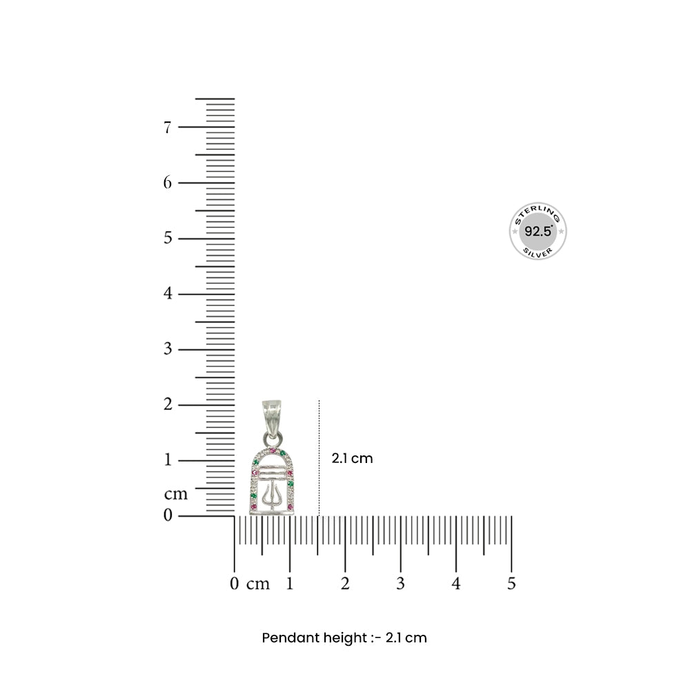 Serenity Scales 925 Sterling Silver Pendant Necklace