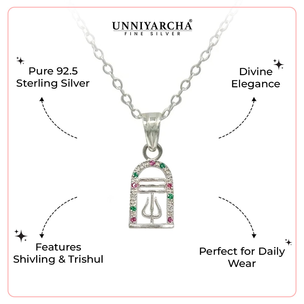 Serenity Scales 925 Sterling Silver Pendant Necklace