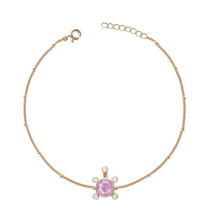 Gulabo Silver Tortoise Bracelet