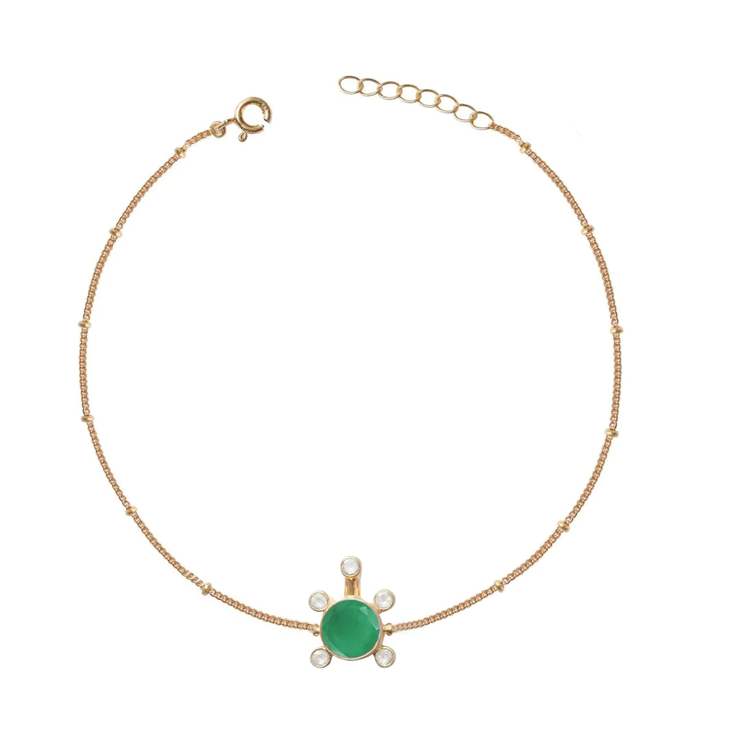 Gulabo Silver Tortoise Bracelet