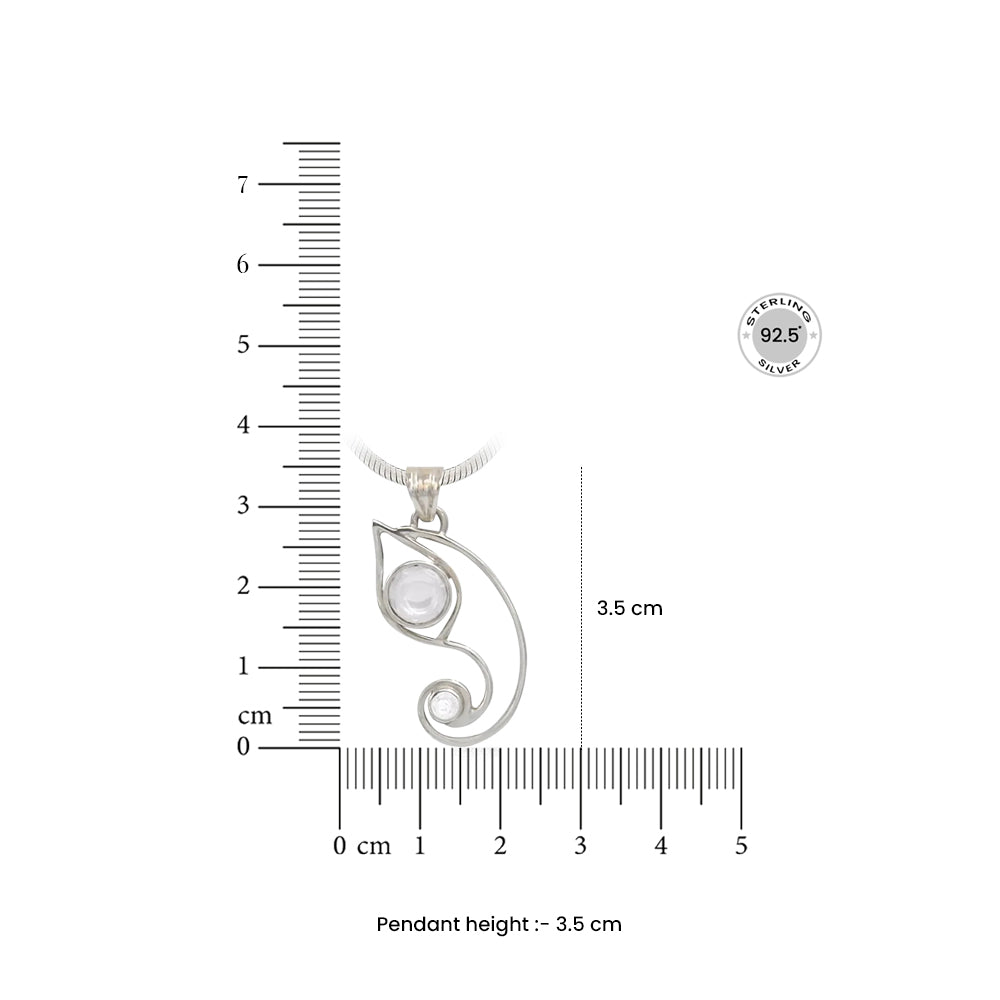 Men's Silver 92.5 Ganesha Pendant