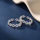 Starlit Cluster 925 Silver Toe Rings