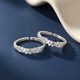 Silver 925 Trio Spark Toe Rings
