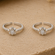 92.5 Sterling Silver Flower Toe Ring
