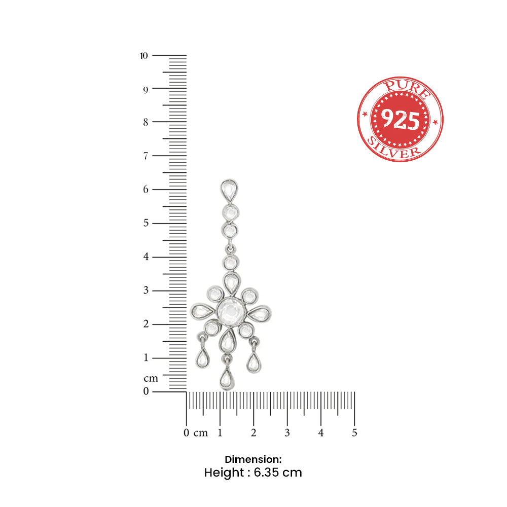 92.5 Silver Drop Earrings