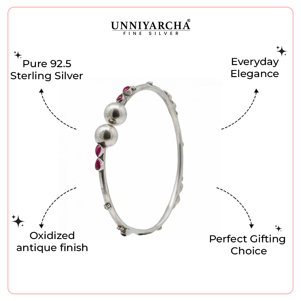 Silver Minimalist Bangle