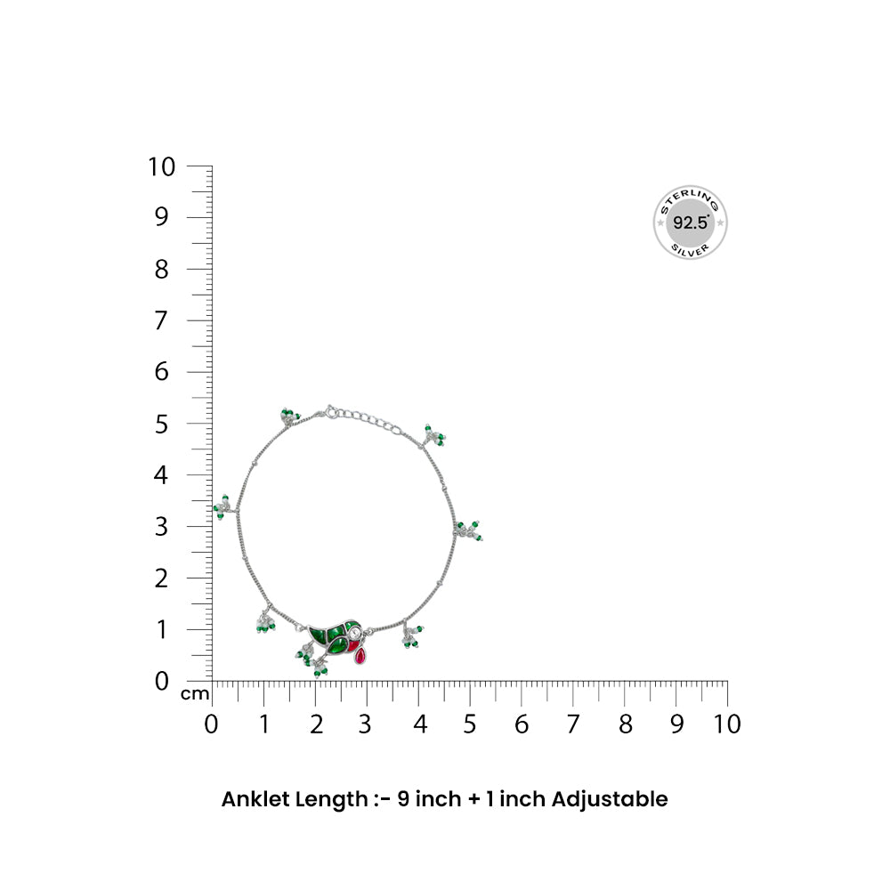 Mithu Pure 925 Silver Anklets