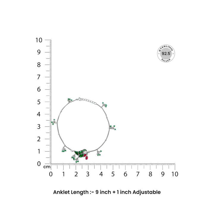 Mithu Pure 925 Silver Anklets