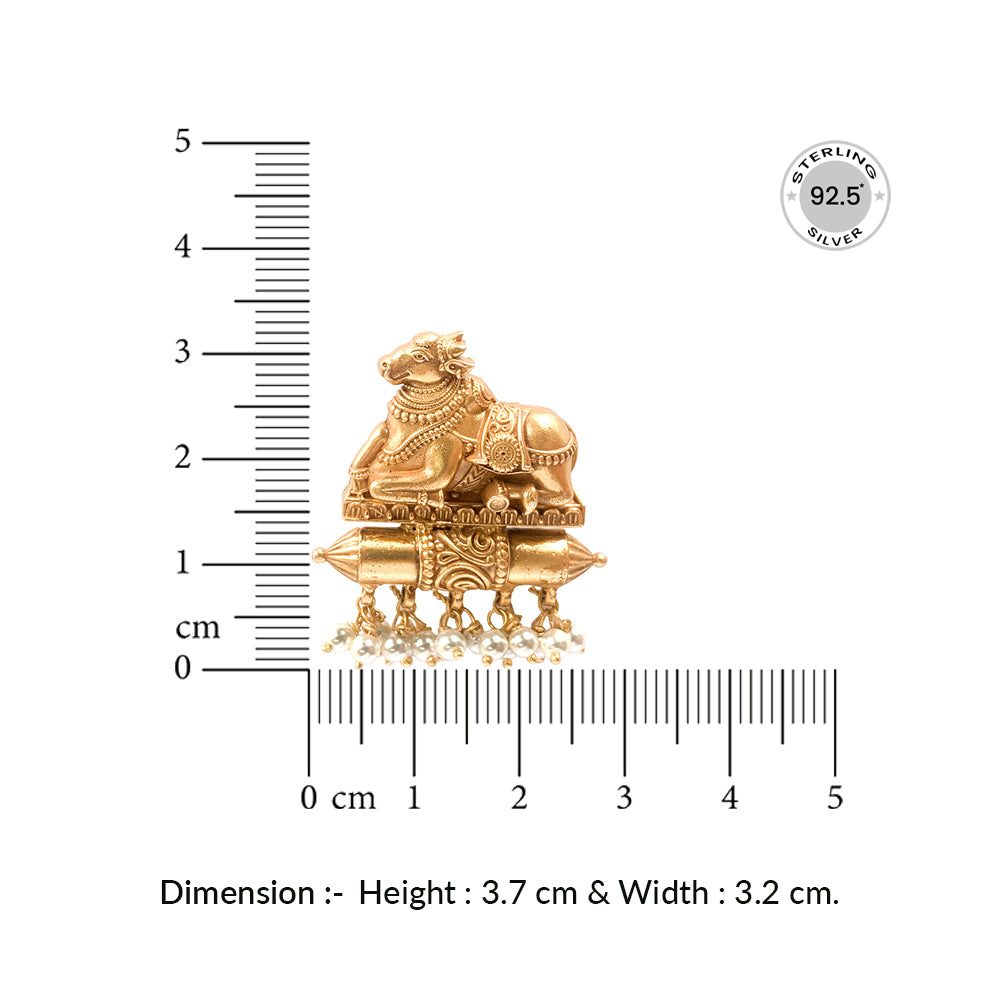 Silver 925 Nandi Stud Earings