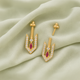 Pure 925 Silver Shree Vishnu Tilak Bugadi (Pierced)