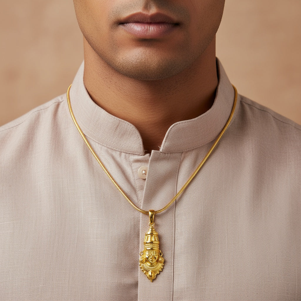 Balaji Pendant chain for men