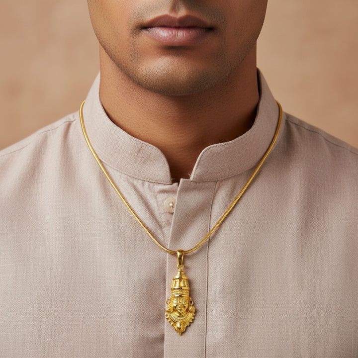 Balaji Pendant chain for men