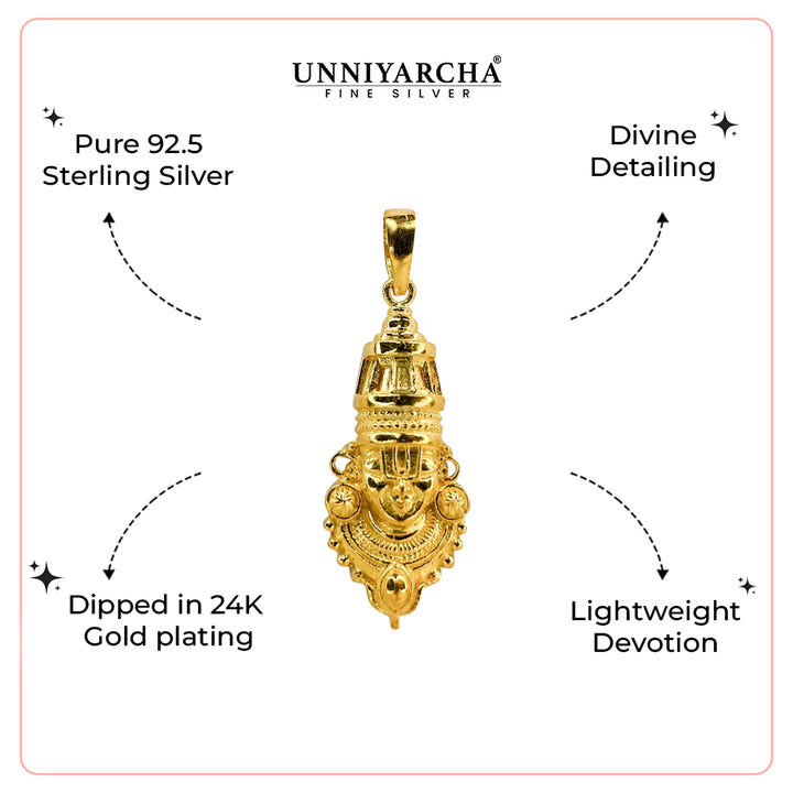 Balaji Pendant chain for men
