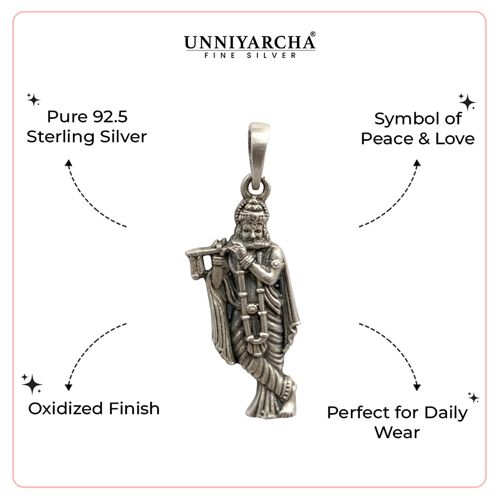 Lord Krishna Ji Pendant Necklace