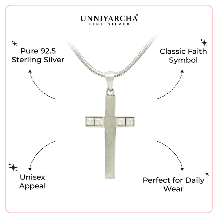 92.5 Men's Christ Pendant