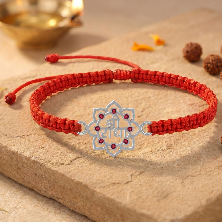 Unniyarcha 925 Pure Silver Shree Radha bracelet
