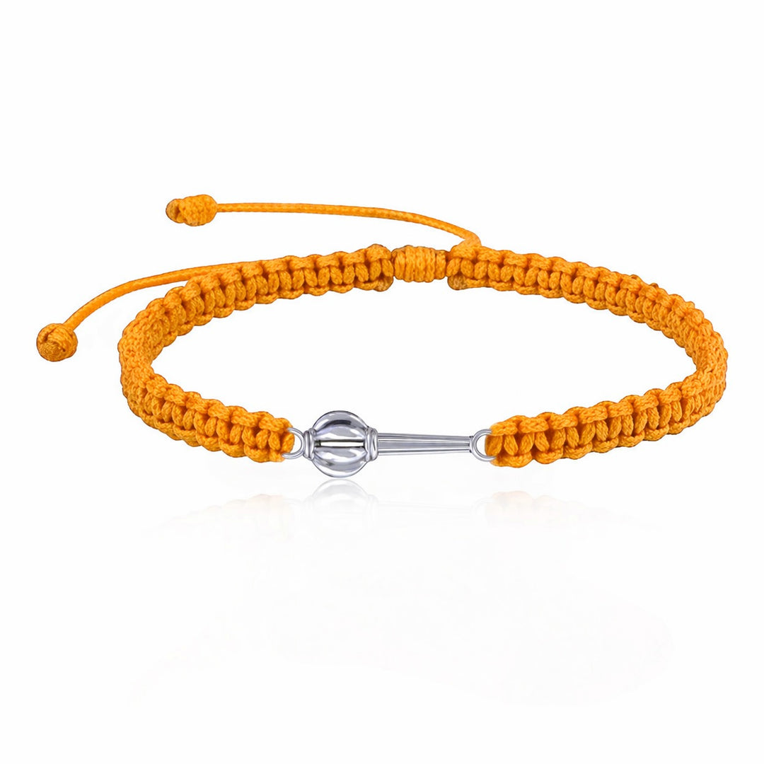 Pure Silver Hanuman Gada Bracelet
