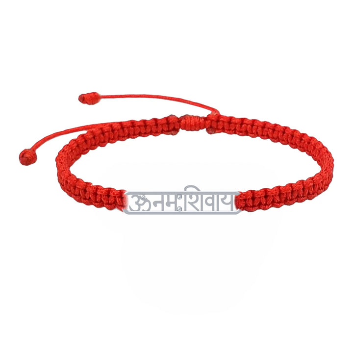 Unniyarcha 925 Pure Silver Om Namah Shivay Bracelet