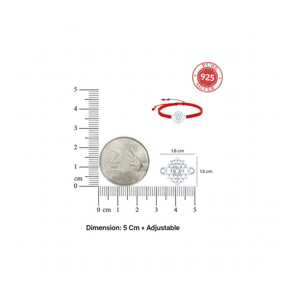 Laxmi yantra bracelet