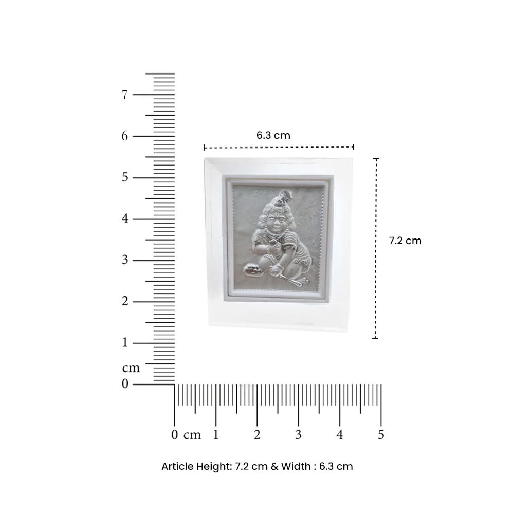 Sacred Pure 925  Silver  Krishana ji
