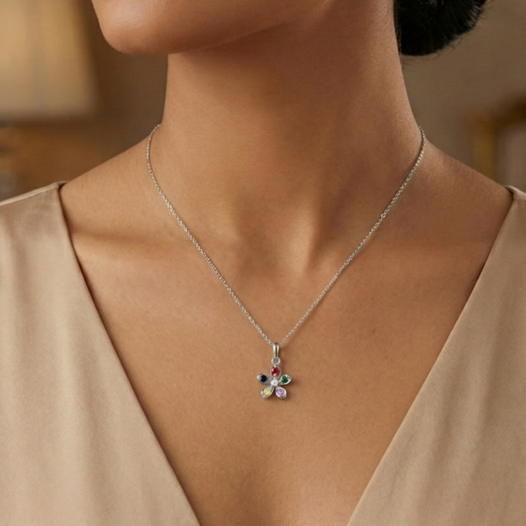 Silver 925 Bloom Necklace