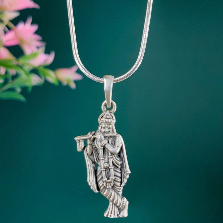 Lord Krishna Ji Pendant Necklace