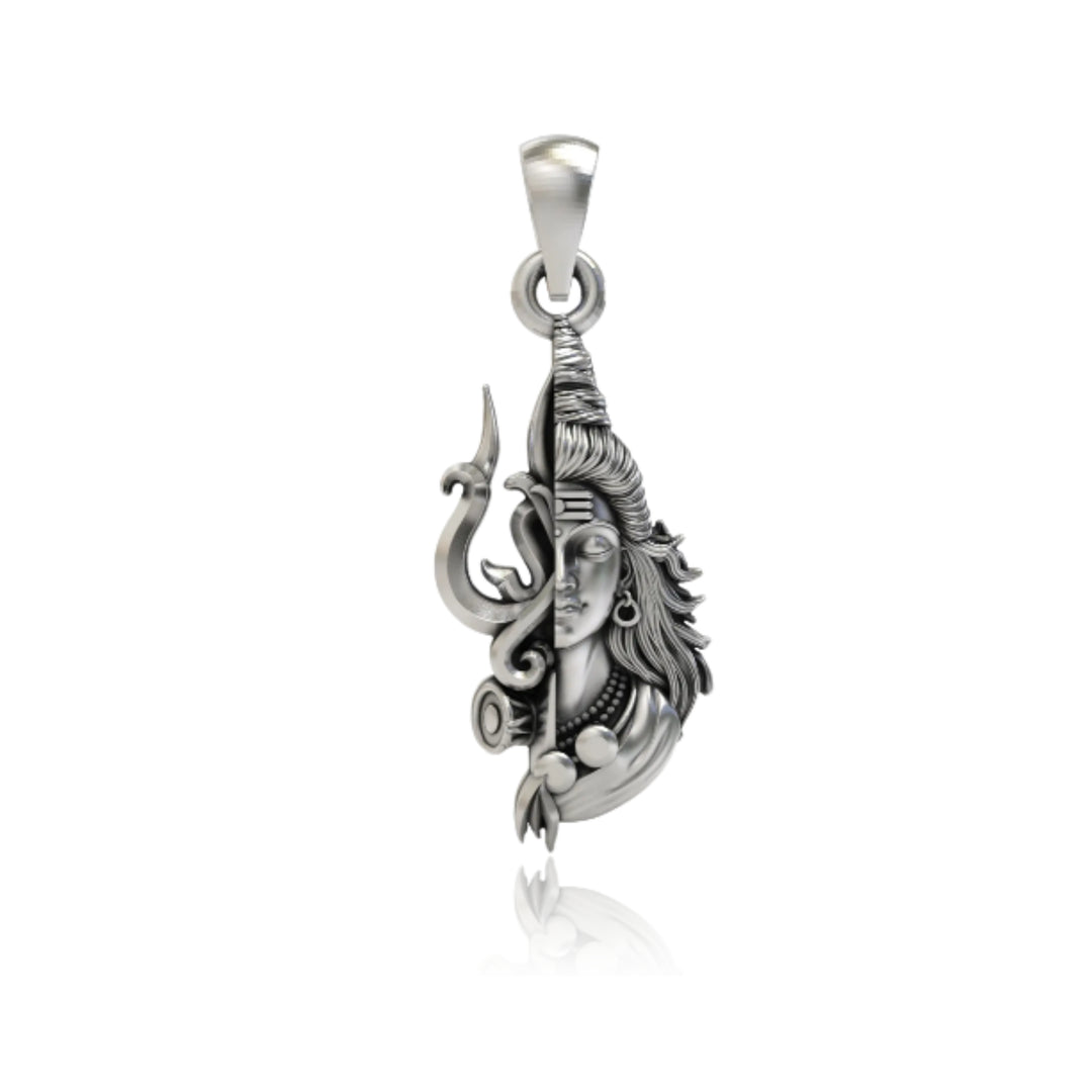 Silver 925 Divine Shiva Fusion Pendant
