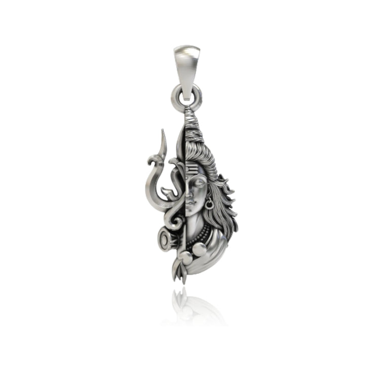 Silver 925 Divine Shiva Fusion Pendant