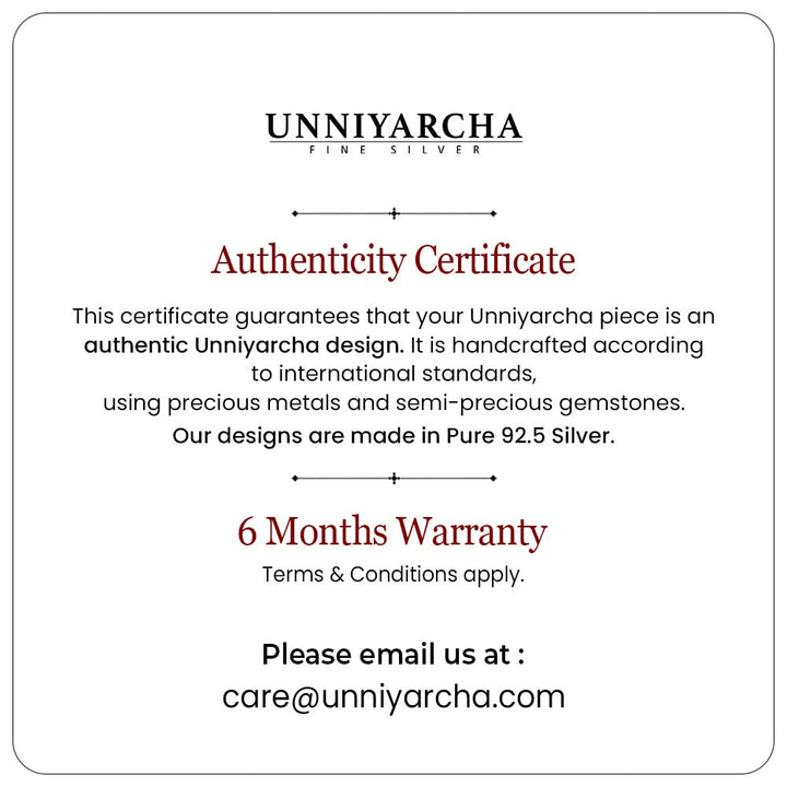 Unniyarcha Pearl Grace Drop Earrings