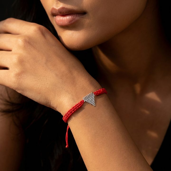 Pure Silver Saraswati Yantra