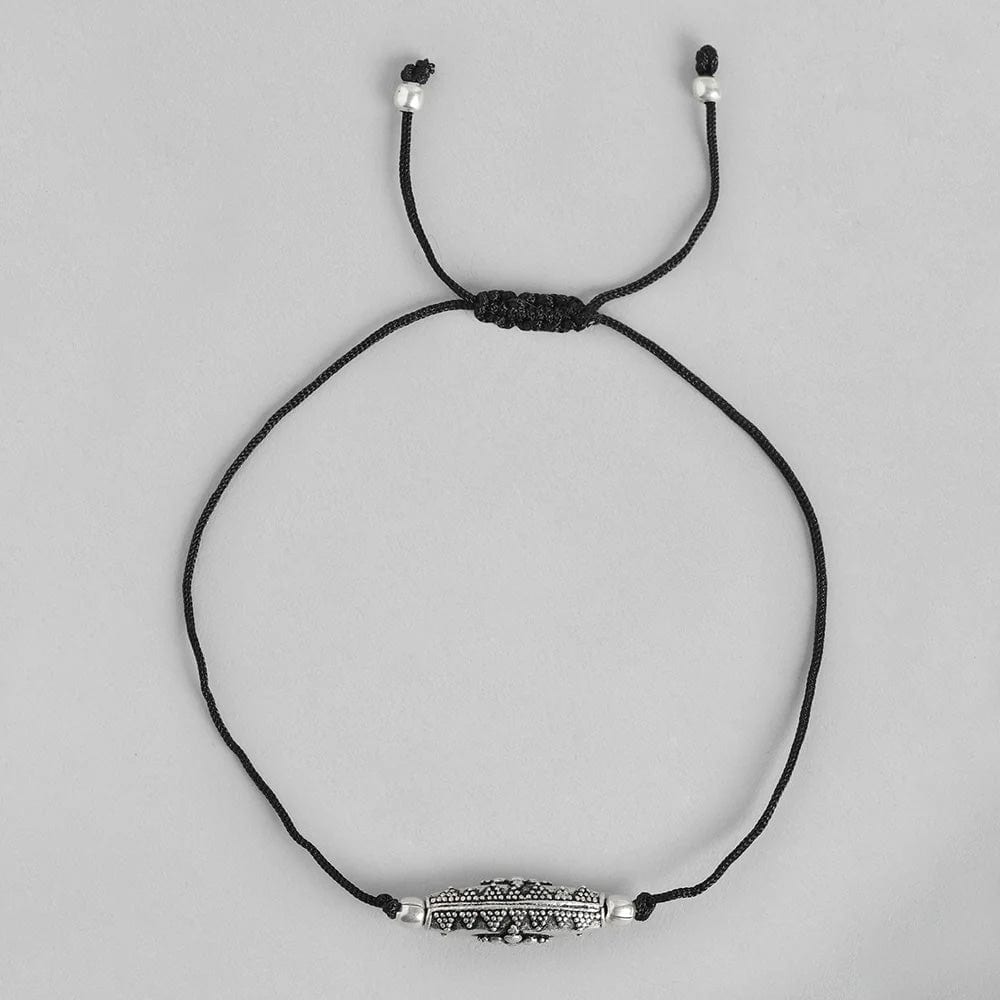 single 92.5 Silver Tabeez Anklet