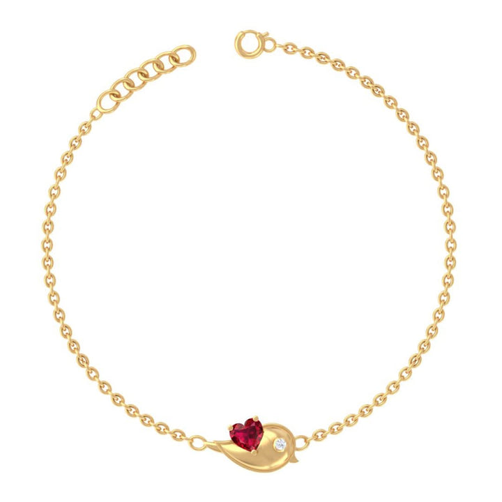 Unniyarcha 925 Pure Silver  Bound by Love Bracelet