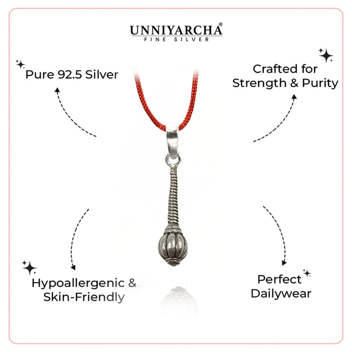 925 Sterling Silver Gada Pendant