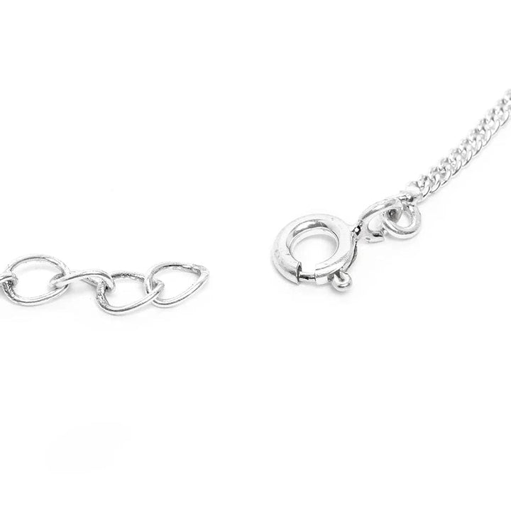 Single Silver Star anklet