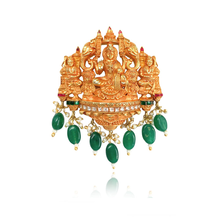 Silver Goddess lakshmi Pendant