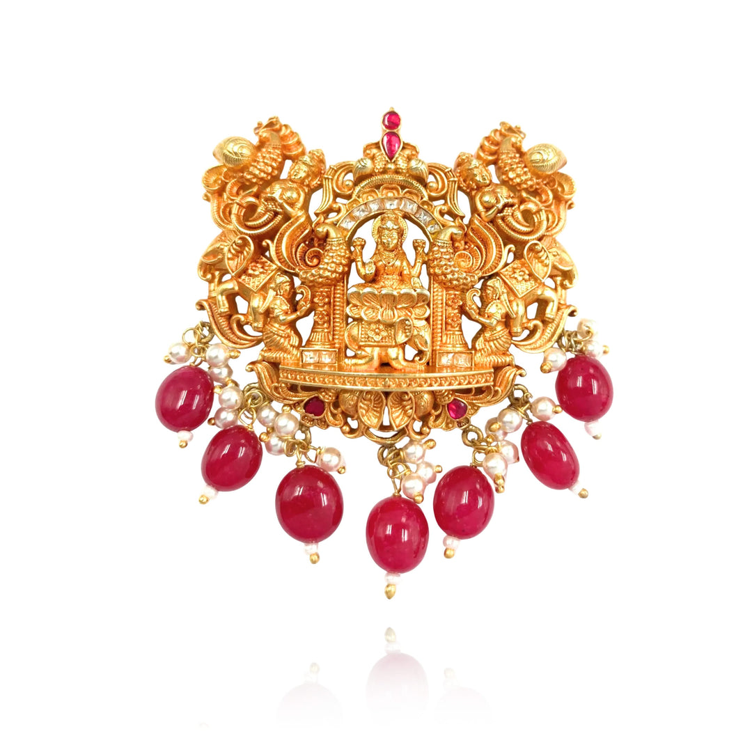 Silver Mahalakshmi Pendant