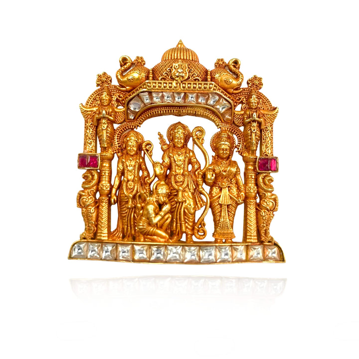 Silver 92.5 Shree Ram Darbar Pendant