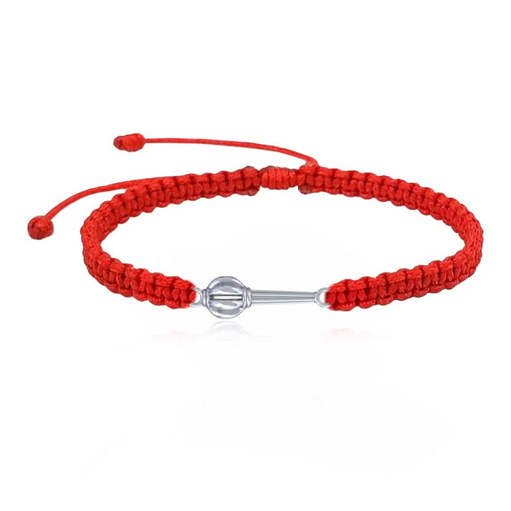 Pure Silver Hanuman Gada Bracelet