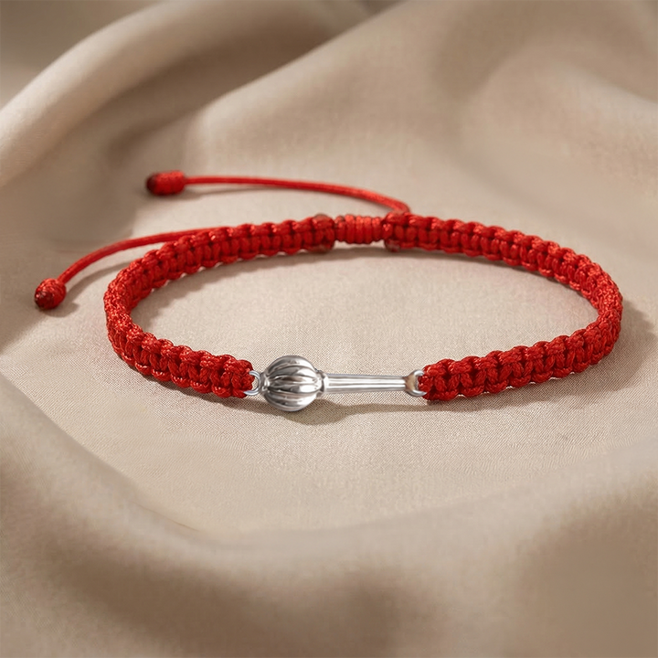 Pure Silver Hanuman Gada Bracelet