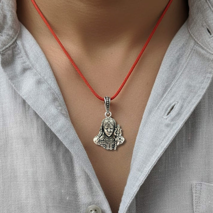 Silver 925 Karni Mata Pendant