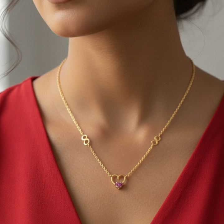 Endless love Silver Necklace