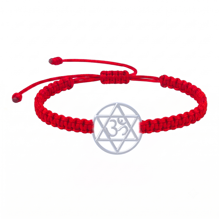 Unniyarcha 925 Pure Silver Om Bracelet