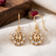 925 Pure Silver Peacock Drop Earrings