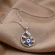 925 Pure Silver Shell Evil Eye Necklace