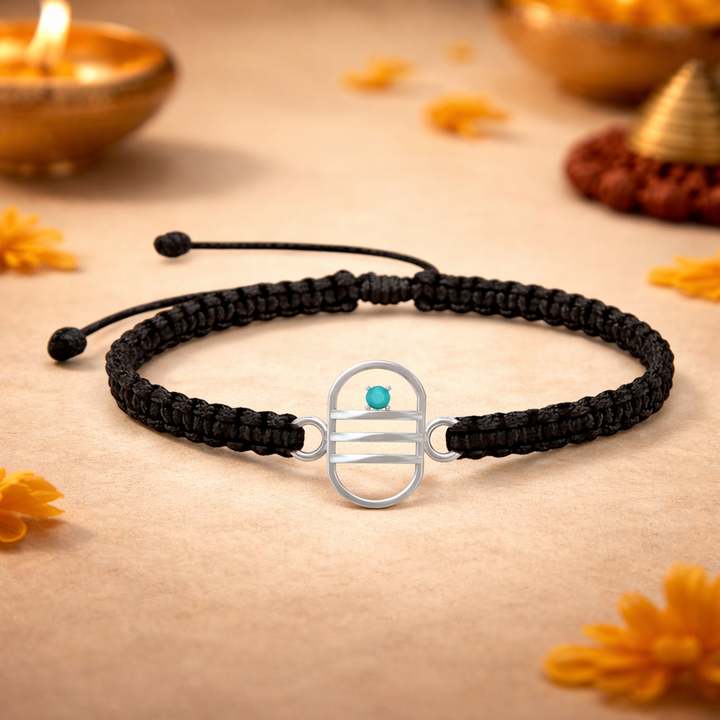 Unniyarcha 925 Pure Silver Shivaling bracelet
