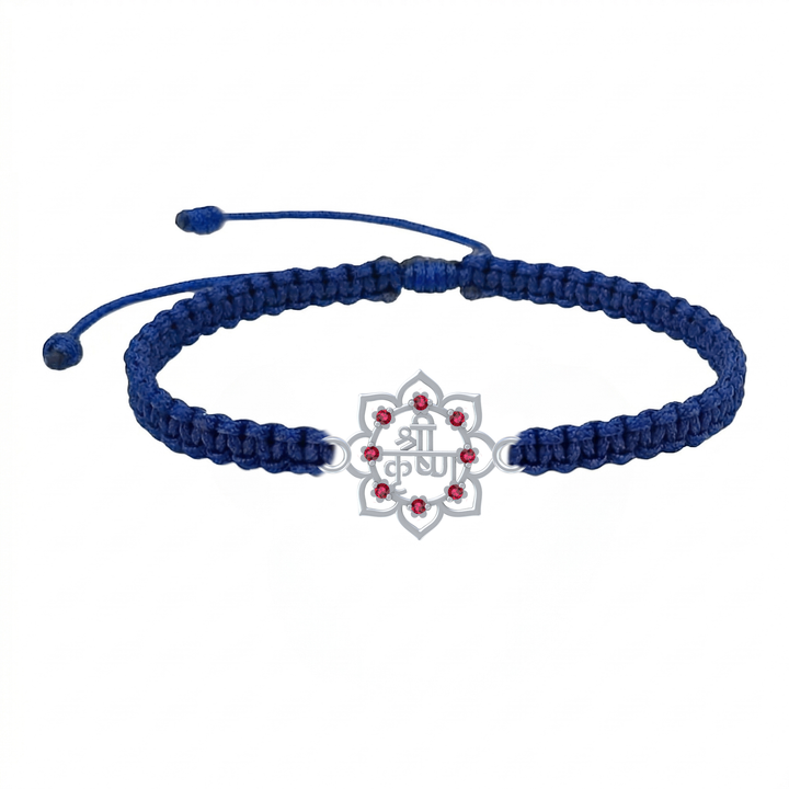 Unniyarcha 925 Pure Silver Shree Krishna bracelet