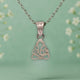 ShreeAura 925 Silver Ganesha Pendant