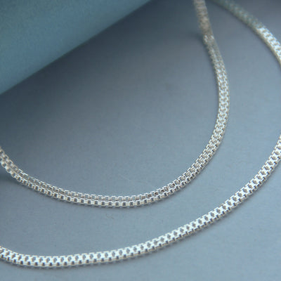 Sleek Chain Silver 92.5 Anklet