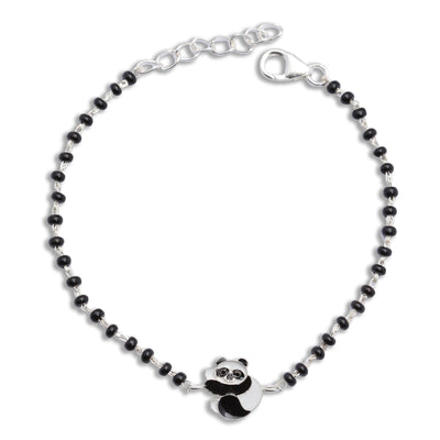 Silver Panda Baby Bracelet