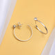 Silver Hoop Earring